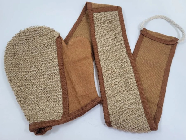 Набор мочалок 2шт (8490-2) (120)