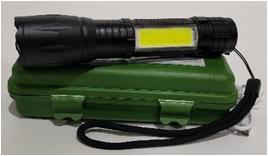 Фонарик с боковым освещением 13,5см в футляре (Type-C зарядка) (8515) (120)