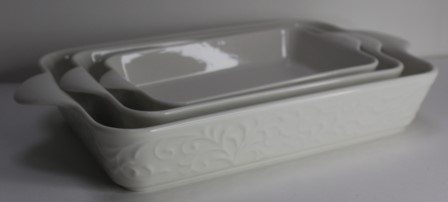 Набор для запекания  3шт прямоугольный "Узор" 11;13;16 (31) 