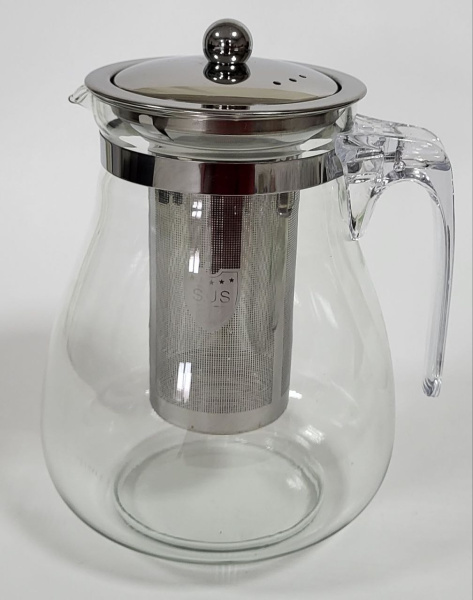 Чайник заварочный стеклянный 1,8л (8632) (36)