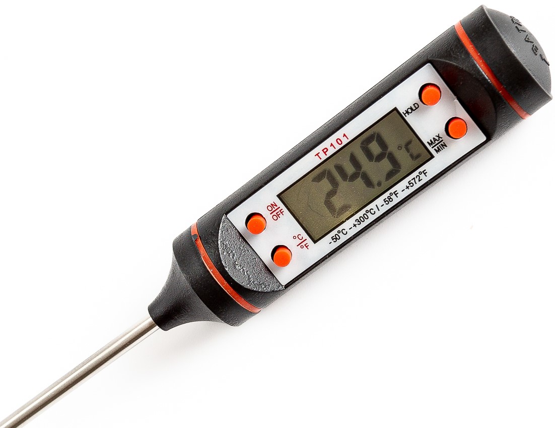 Термометр кухонный цифровой со щупом  (8148) (150)