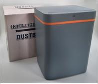 Мусорное ведро сенсорное с USB Type-C зарядкой (ABC-пластик)  ↑30см, 23*19см (MZ-AS-114) (10)