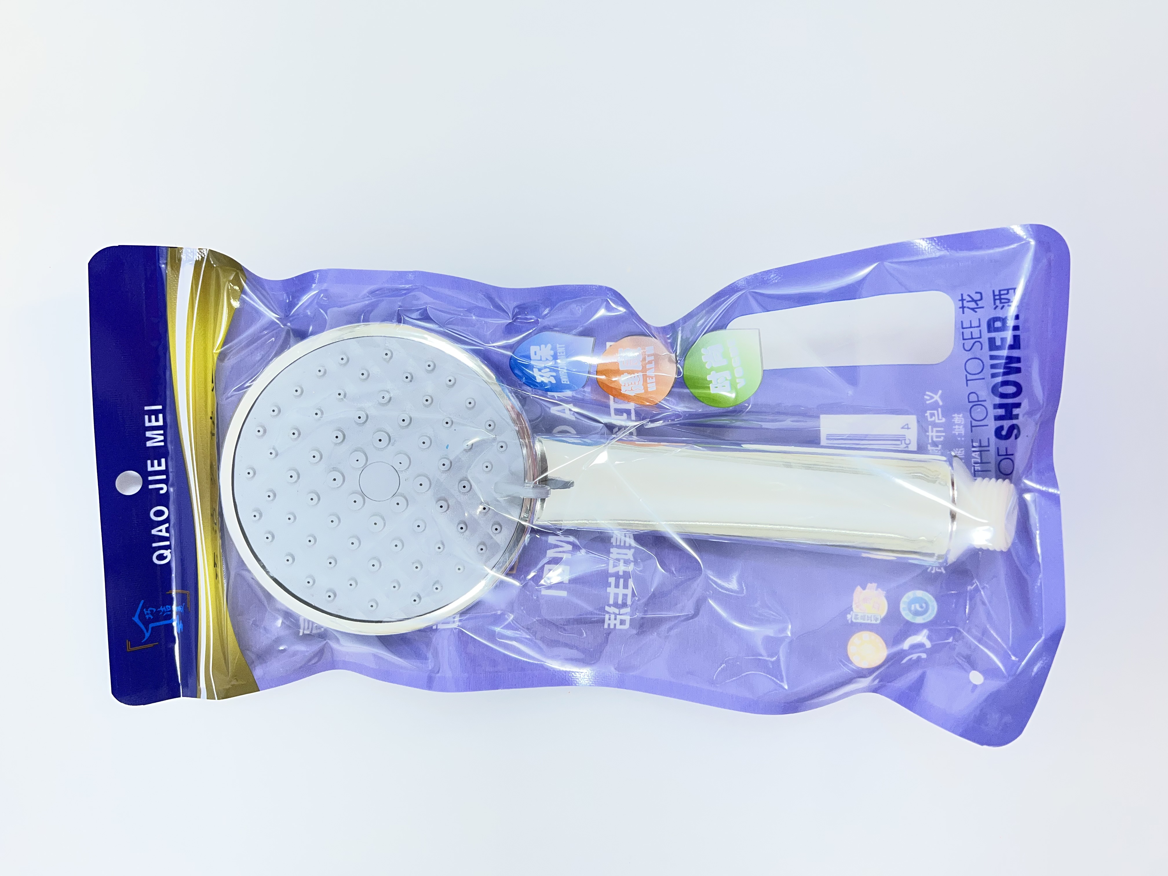 Лейка душевая хромированная (5 режимов) (1802) (200)