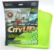 Салфетка из микрофибры CITYUP 40*35см (СА-107) (160)