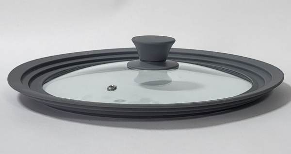 Крышка  универсальная с силиконовым ободком Ø18,20,22см (KH-2107)