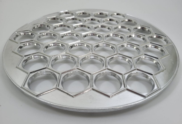 Пельменница алюминиевая Ø24,5см (7534) (120)