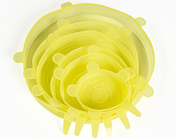 Набор силиконовых крышек 6шт (4431) (200)